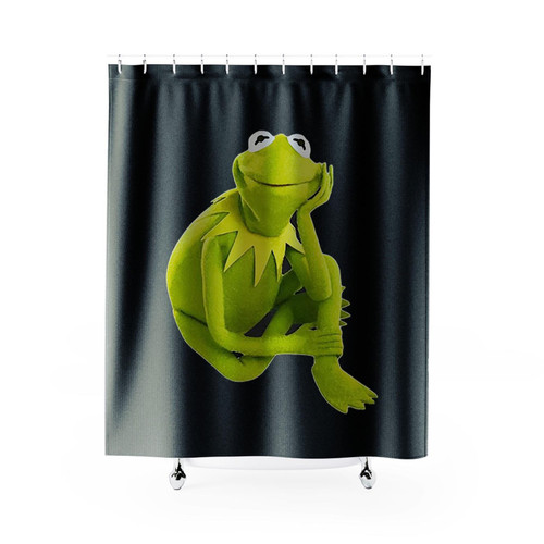 Kermit Post Funny Shower Curtains