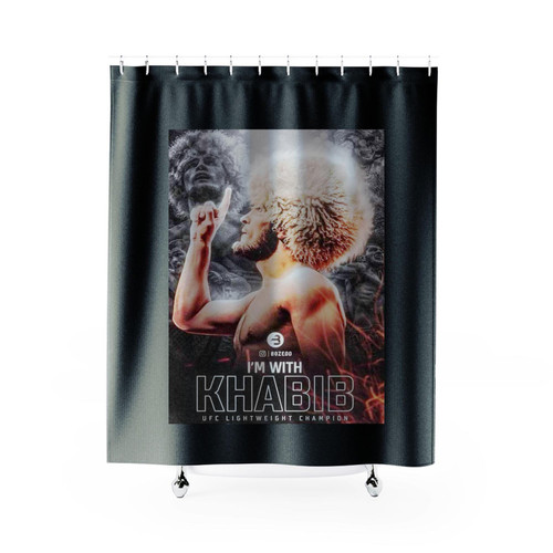 Khabib Nurmagomedov Ufc Mma Shower Curtains