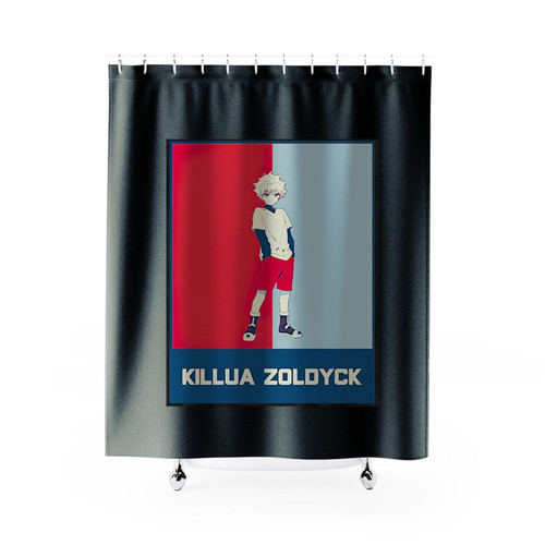 Killua Zoldyck Hunter X Hunter Anime Shower Curtains