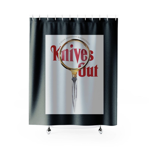 Knives Out Shower Curtains