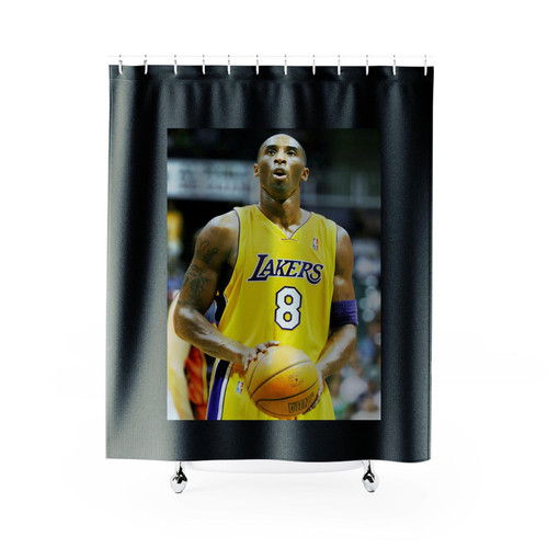 Kobe Bryant Basketball Legend Shower Curtains