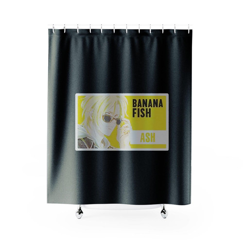 Ash Lynx Banana Fish Ash Shower Curtains