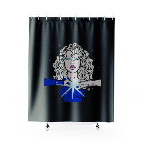 Kylie Minogue All Time Shower Curtains