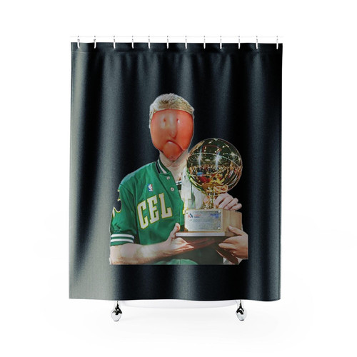 Larry Bird Celtics Shower Curtains Larry Bird Celtics Shower Curtains