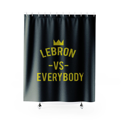 Lebron James Vs Everybody Shower Curtains