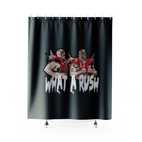 Legion Of Doom What A Rush Shower Curtains