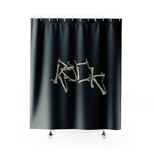 Let It Rock Bones Seditionaries Shower Curtains