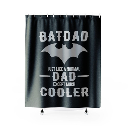 Like A Normal Dad Just Way Cooler Fathers Day Shower Curtains