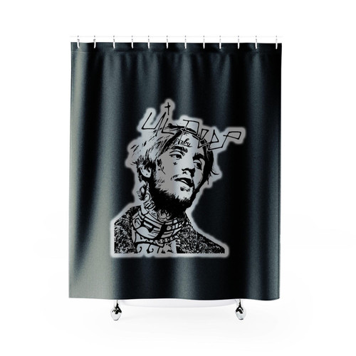 Lil Peep Art Shower Curtains