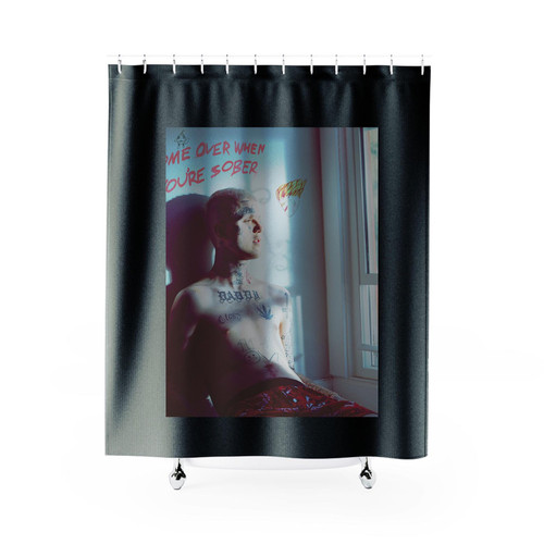 Lil Peep Come Over When Your Sober Shower Curtains