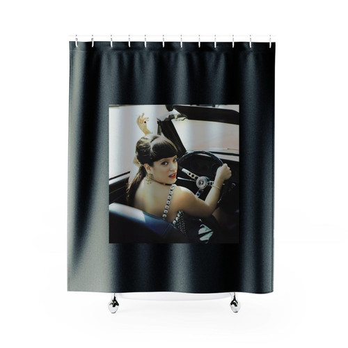 Lily Allen For Writing The Cheques Shower Curtains
