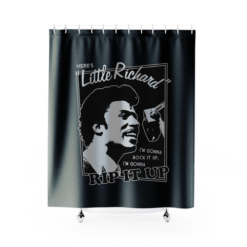 Little Richard Rip It Up Shower Curtains