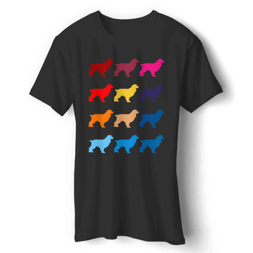 Colorful Boykin Spaniel Man's T-Shirt