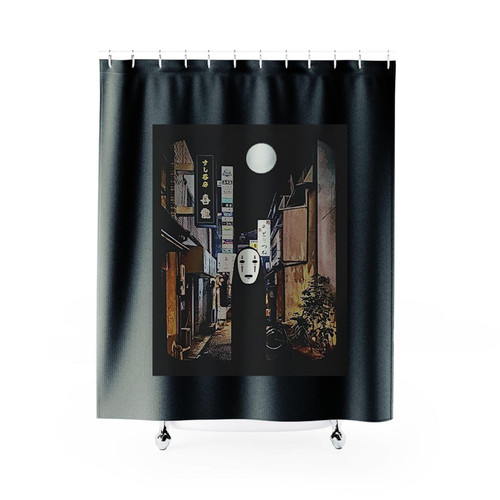 Lost In The City Spirited Away Shower Curtains