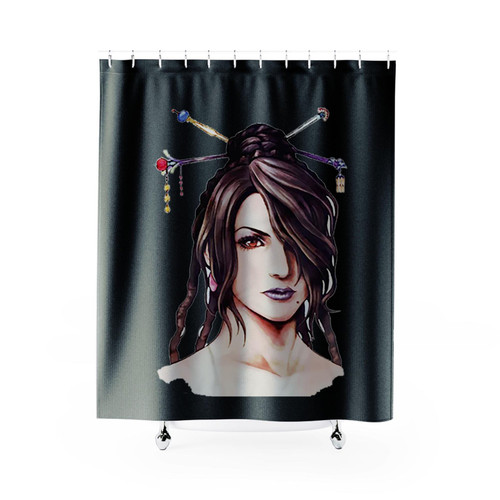 Lulu Portrait Shower Curtains