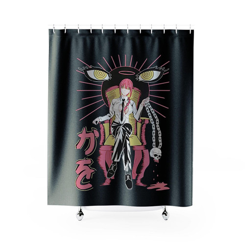 Makima The Control Devil Chainsaw Shower Curtains