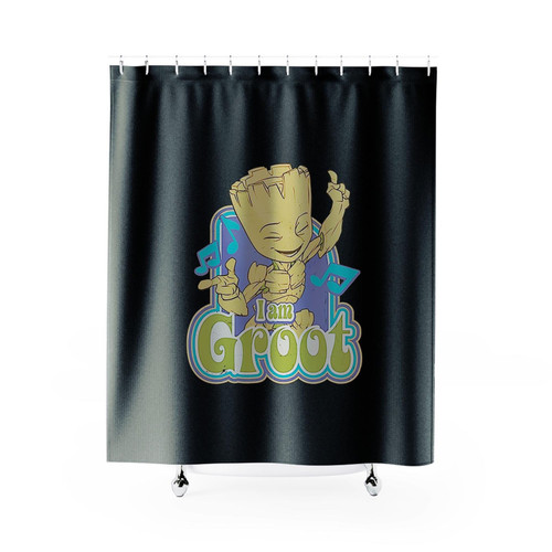 Marvel Guardians Of The Galaxy Groot Shower Curtains