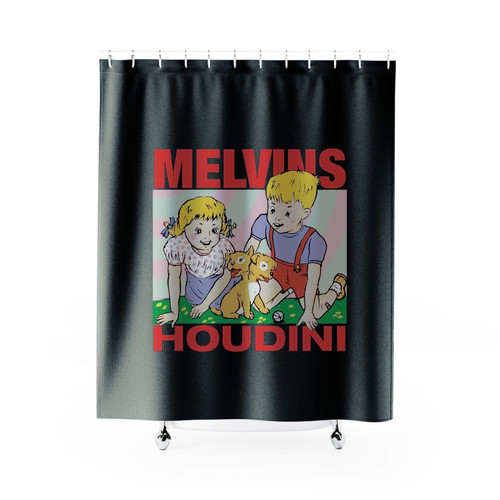 Melvins Houdini Metal Rock Band Vintage Shower Curtains