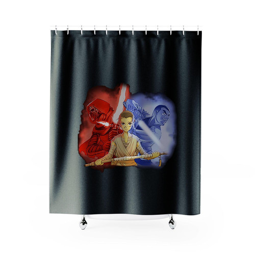 Awakening Anime Shower Curtains