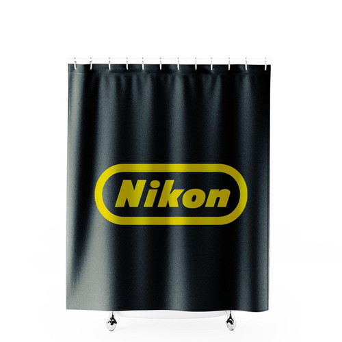 Nikon Camera Photography Shower Curtains