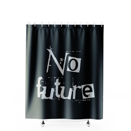 No Future Punk Rock Shower Curtains No Future Punk Rock Shower Curtains