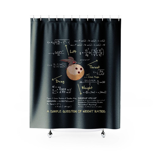 A Simple Question Of Weight Ratios Shower Curtains