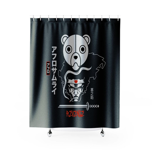 Afro And Jinno Shower Curtains Afro And Jinno Shower Curtains