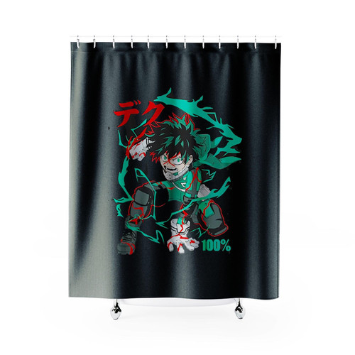 Deku My Hero Academia Mha Shower Curtains Deku My Hero Academia Mha Shower Curtains