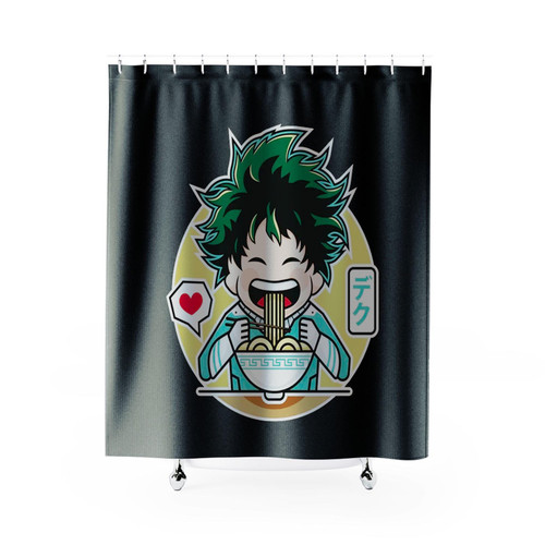 Deku Ramen Shower Curtains Deku Ramen Shower Curtains