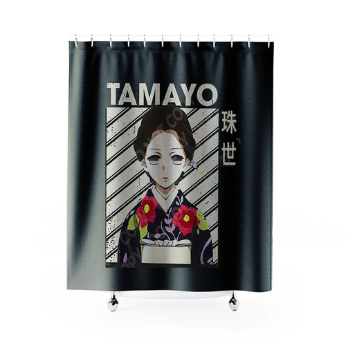 Demon Slayer Tamayo Shower Curtains
