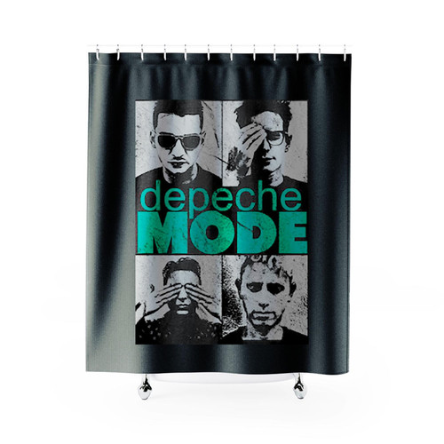 Depeche Mode Tour Shower Curtains