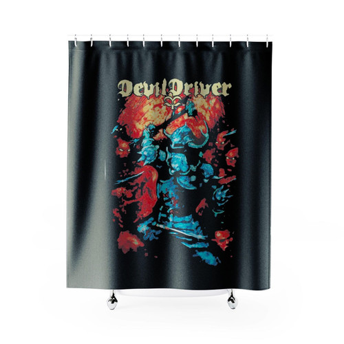 Devildriver Warrior Shower Curtains Devildriver Warrior Shower Curtains