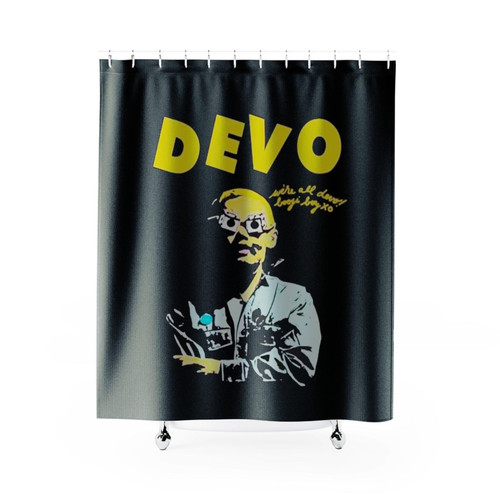 Devo Were All Devo Shower Curtains