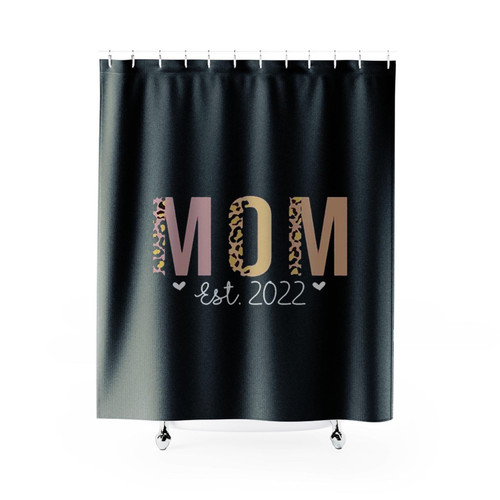 Mom Est 2022 Shower Curtains