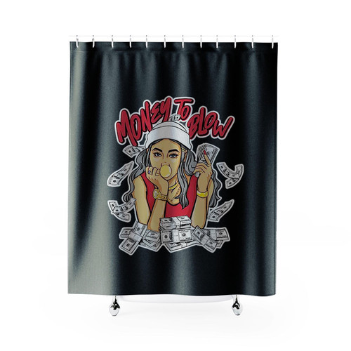 Money To Blow Shower Curtains