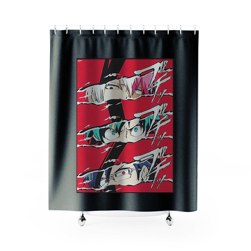 My Hero Academia Shoto Deku Shower Curtains