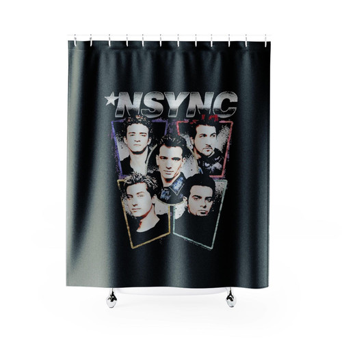 Nsync Boy Band Shower Curtains