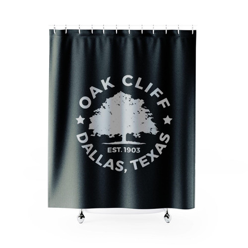 Oak Cliff Dallas Texas Shower Curtains