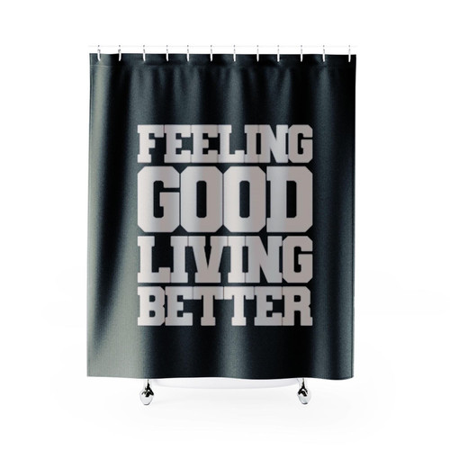 Drake Feeling Good Shower Curtains