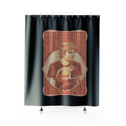Ed Sheeran Tour 2023 Bad Habit Shower Curtains