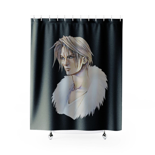 Final Fantasy Viii Squall Leonhart Art Shower Curtains