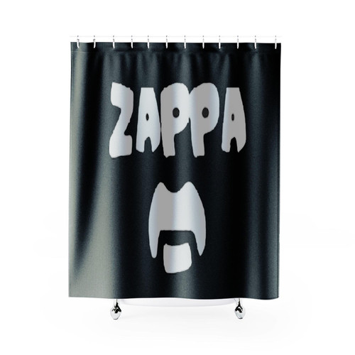 Frank Zappa Punk Skull Biker Glam Shower Curtains