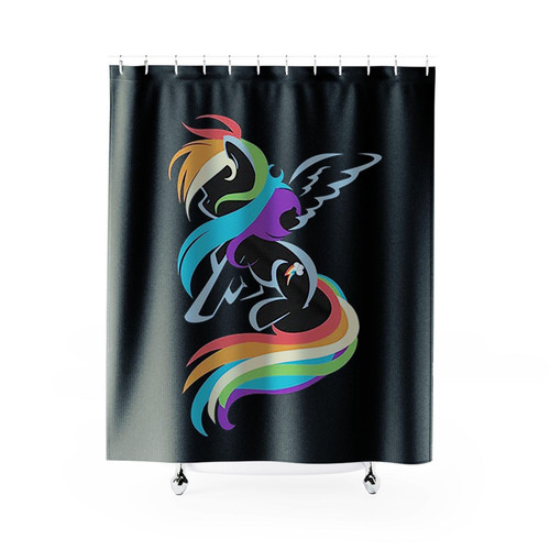 My Little Pony Art Logo Shower Curtains
