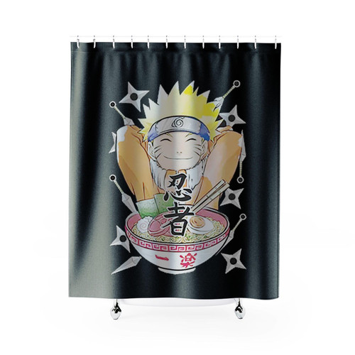 Naruto Anime Naruto Ichiraku Ramen Shower Curtains