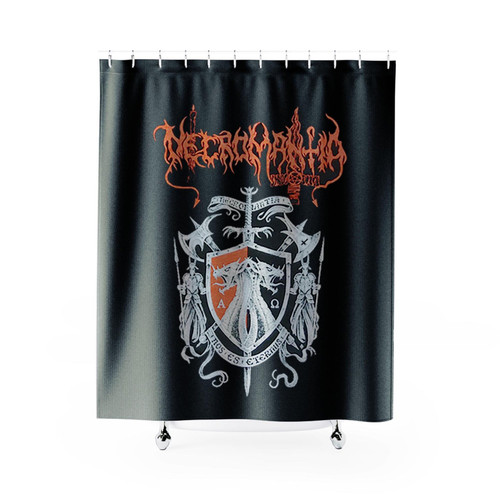 Necromantia Nos Es Eternus Shower Curtains