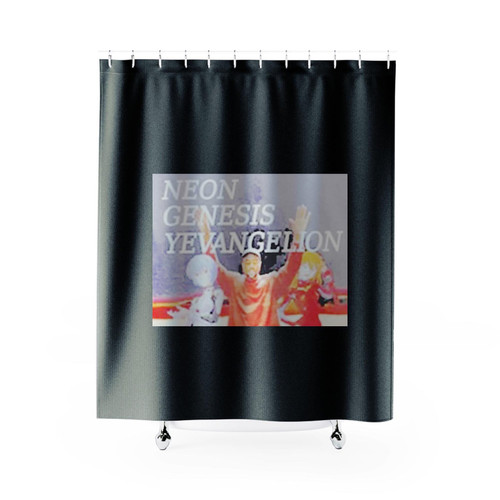 Neon Genesis Yevangelion Shower Curtains