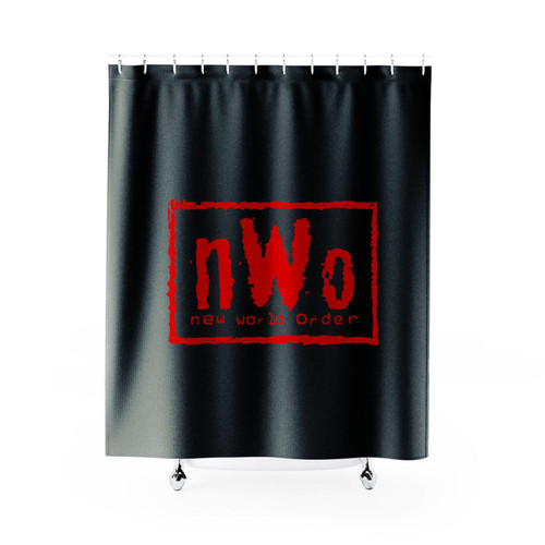 New World Order Wcw Professional Wrestling Shower Curtains