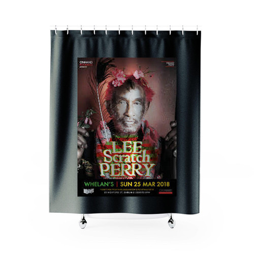 Onhand Bookings Present Lee Scratch Perry Whelans Poster Shower Curtains