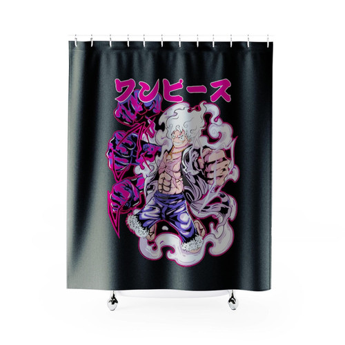 Anime Luffy Gear5 Shower Curtains