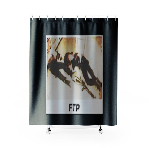 Ftp Goth Suicideboys Wulf Columbine Grailled Vintage Shower Curtains